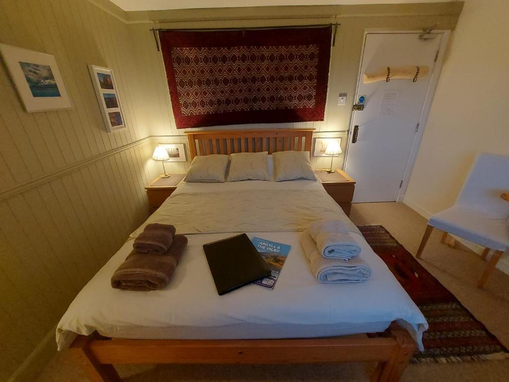 Postel nebo postele na pokoji v ubytování Garragh Mhor