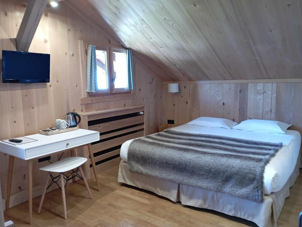 Maison d'hôtes La Barmaz - Double Room