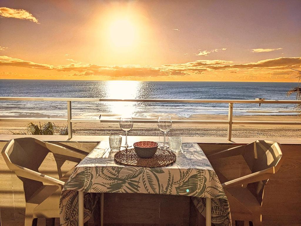 Apartamento en la playa con garaje