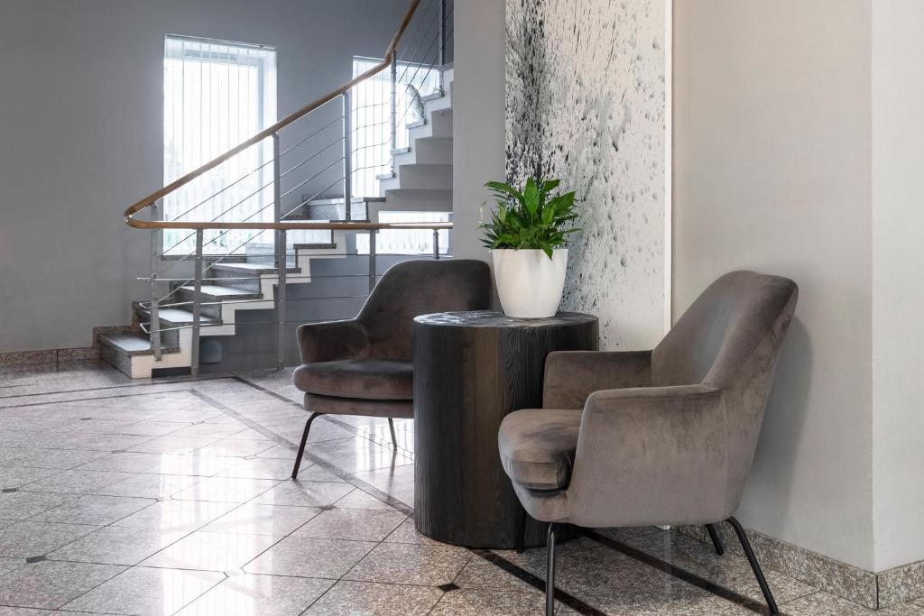 Posezení v ubytování Domus Hotel