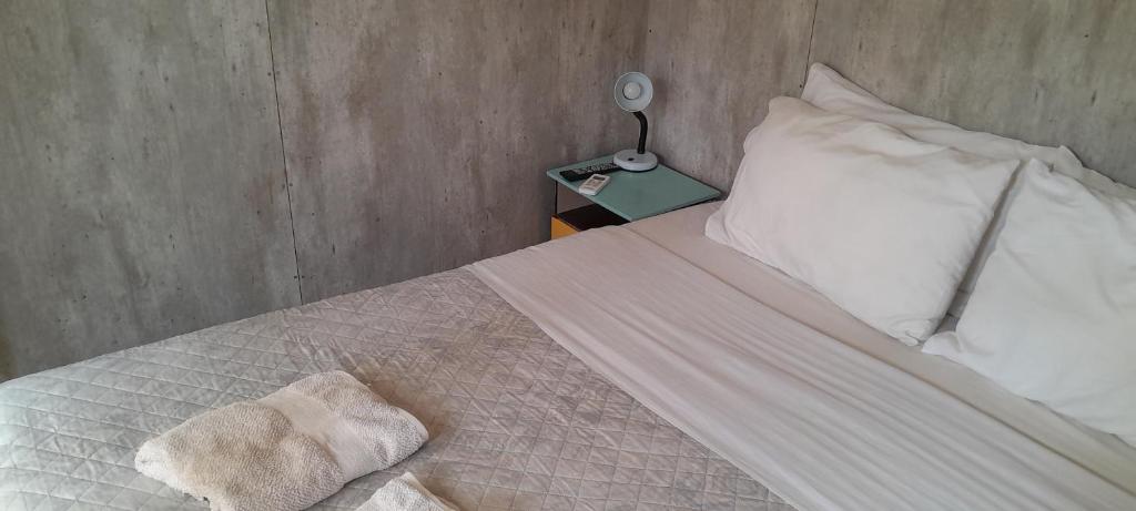 Postel nebo postele na pokoji v ubytování Ríos que nos unen