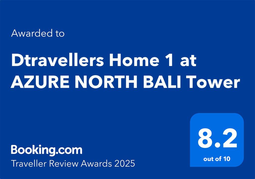 Dtravellers Home 1 at AZURE NORTH BALI Tower - 工作室公寓