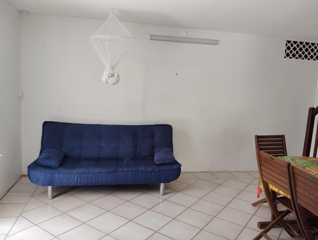 Posezení v ubytování La belle Martinique