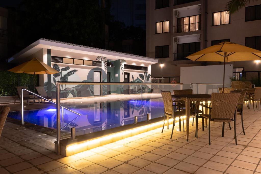 Balkón nebo terasa v ubytování Bidwood Suite Hotel