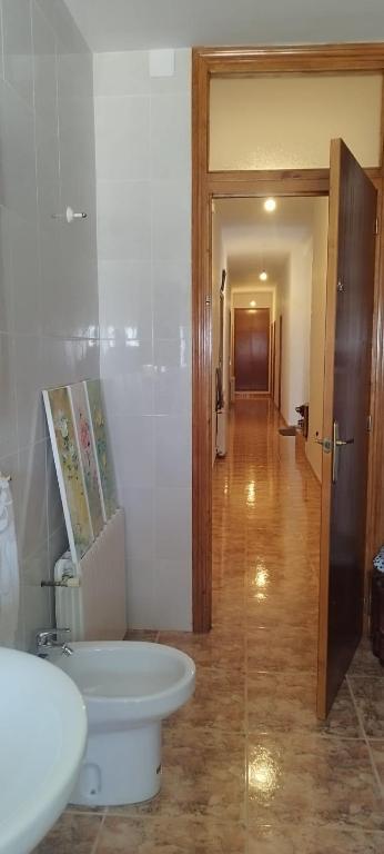 Koupelna v ubytování Cortijo Baul