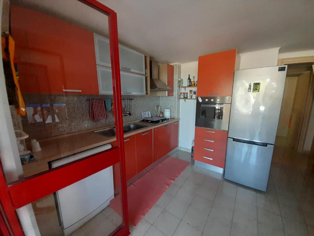 Kuchyň nebo kuchyňský kout v ubytování La casa di Arianna