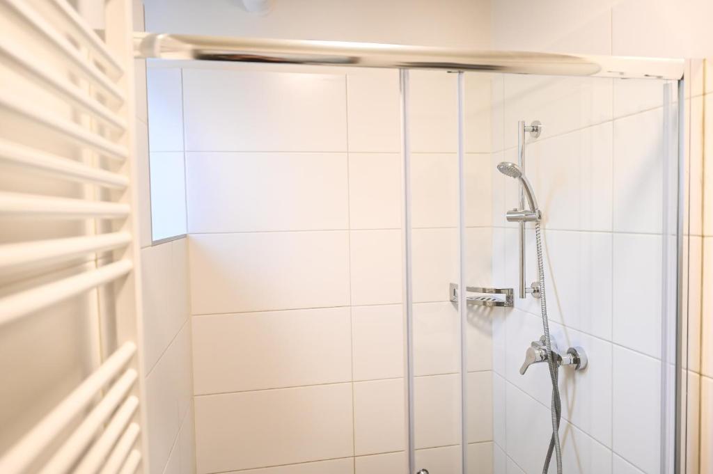 Koupelna v ubytování Apartmenthaus Pastner am Teich