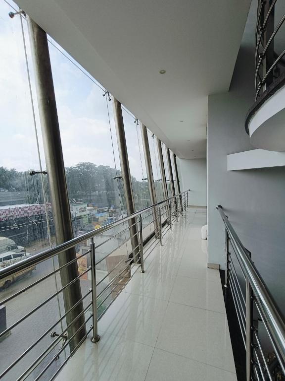 Balkón nebo terasa v ubytování Holiday Residency Coimbatore