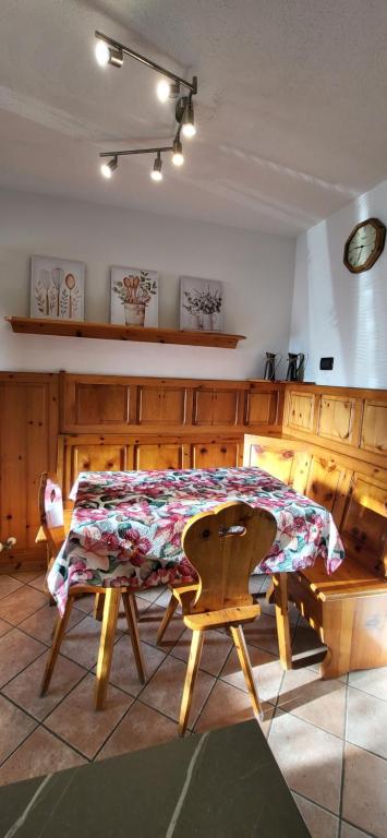 Posezení v ubytování Casa Clo'