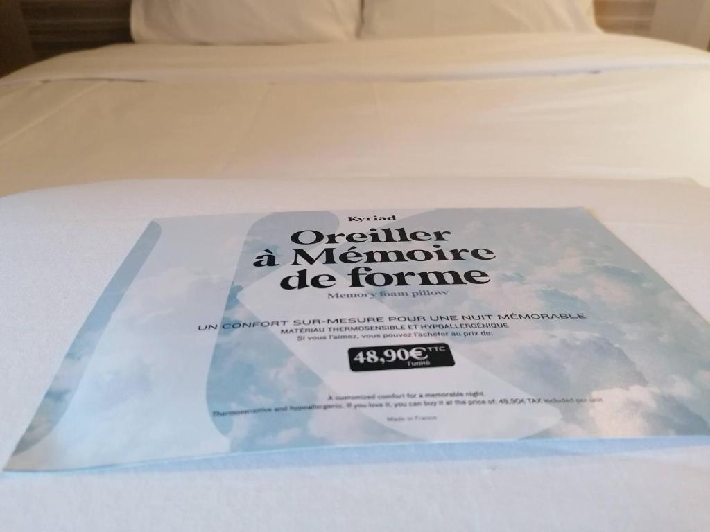 Letto o letti in una camera di Kyriad Toulouse Sud - Roques
