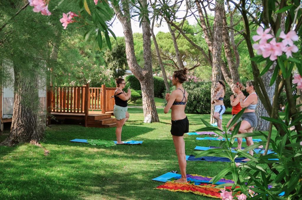 Zahrada ubytování Dei Fiori Camping Village