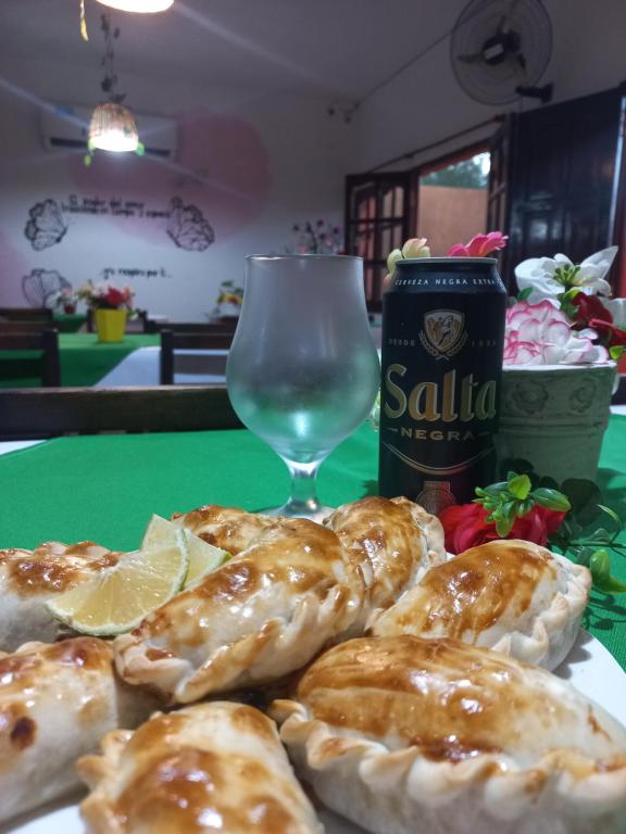 Jídlo v penzionu nebo okolí