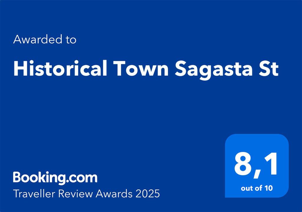 Certifikát, ocenenie alebo iný dokument vystavený v ubytovaní Historical Town Sagasta St