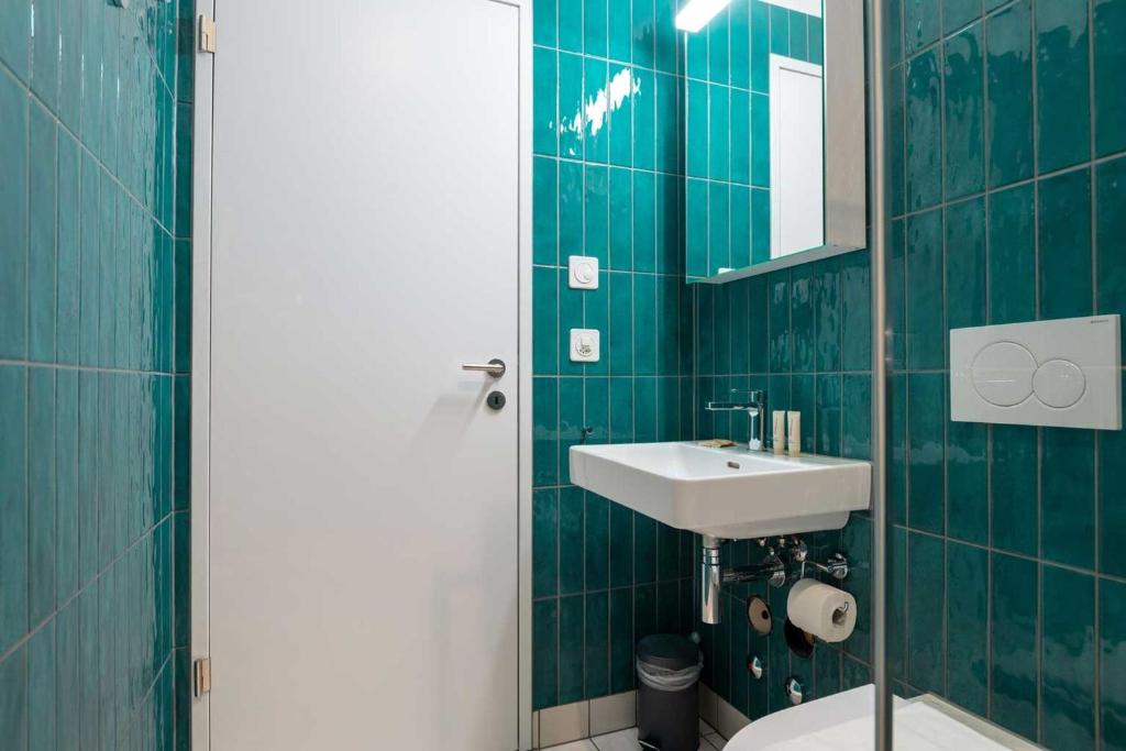 Kúpeľňa v ubytovaní HITrental Letzigrund - Apartment