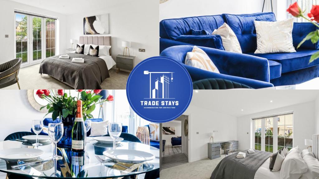 Luxurious Scandinavian Apartment Rentals With Free Parking Reference: Luxurious Apartments Free Parking And Free WiFi Staines Upon Thames