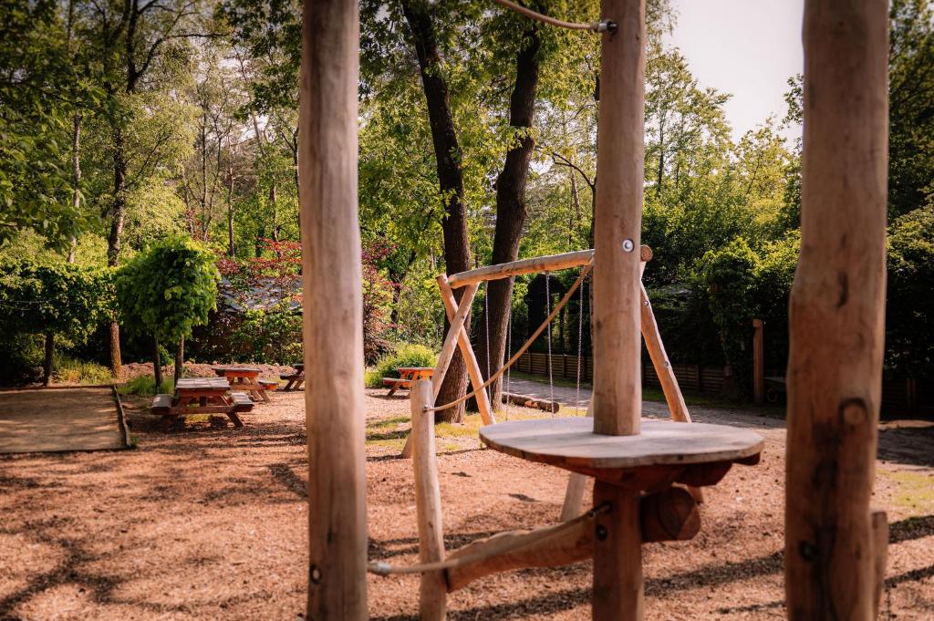 Zahrada ubytování Lodge Vlinder Nunspeet Veluwe