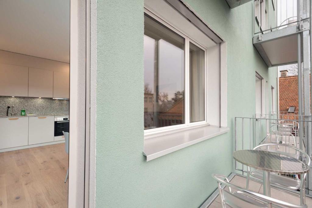 Kuchyňa alebo kuchynka v ubytovaní HITrental Letzigrund - Apartment