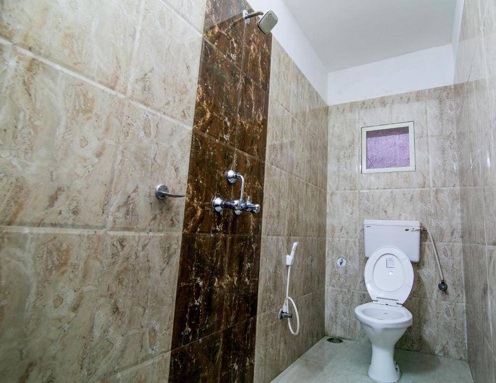 Koupelna v ubytování Hotel Akashdeep