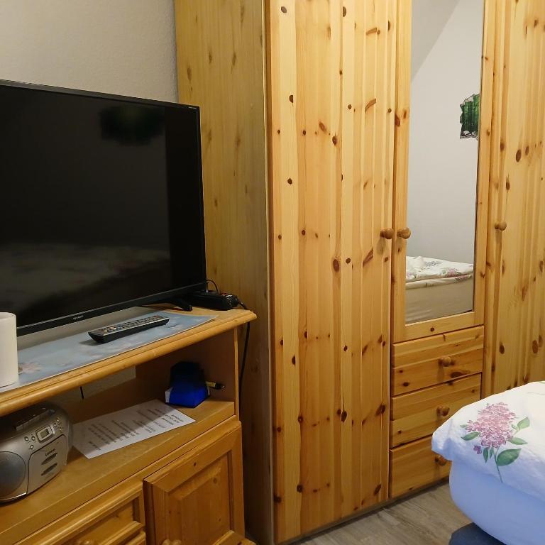 TV a/nebo společenská místnost v ubytování Maja