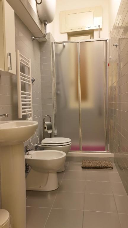 Koupelna v ubytování Casa per ferie Maria Ausiliatrice