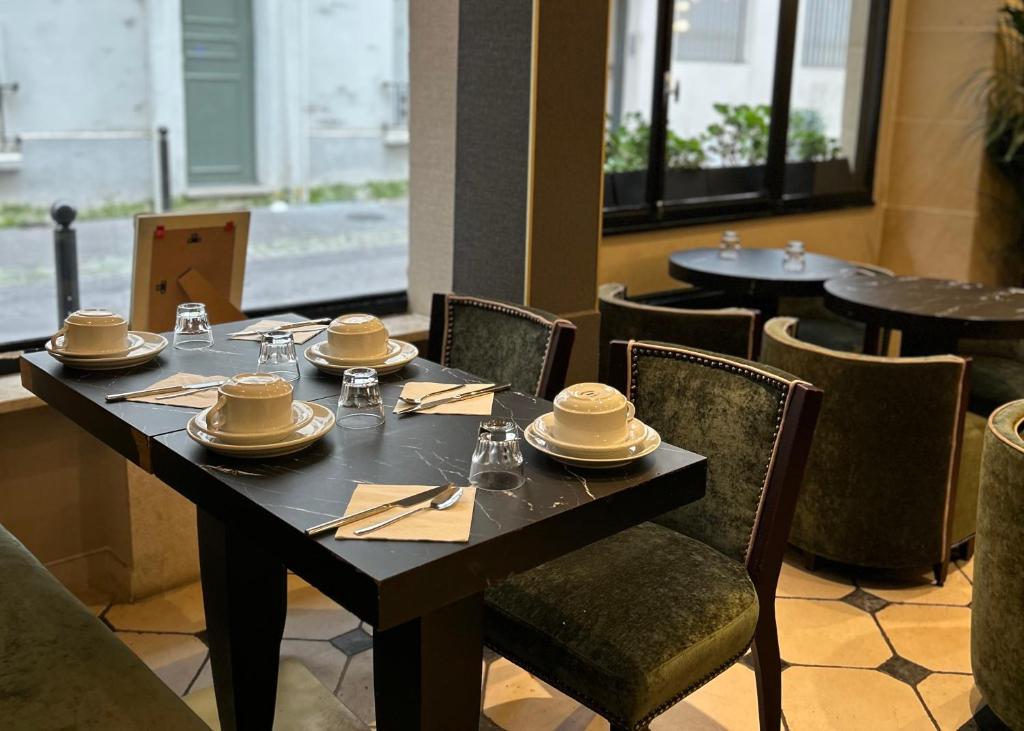 Istumisnurk majutusasutuses Hôtel Eiffel Rive Gauche