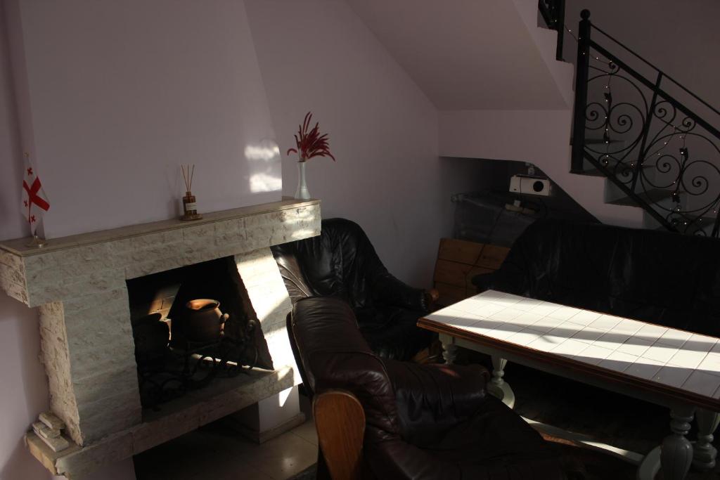 Area soggiorno di Pick me HOSTEL