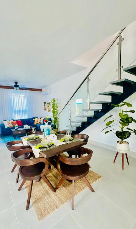 Posezení v ubytování Caribbean Villa 32 Punta Cana