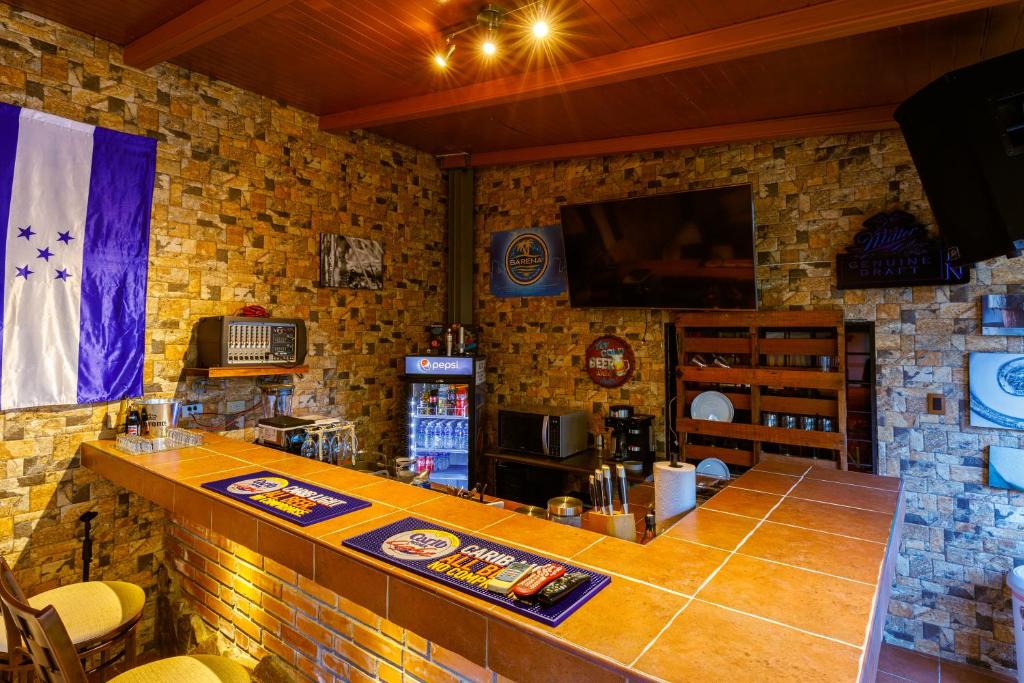 Kuchyň nebo kuchyňský kout v ubytování Habitación-Exclusiva-Cómoda-Centrica