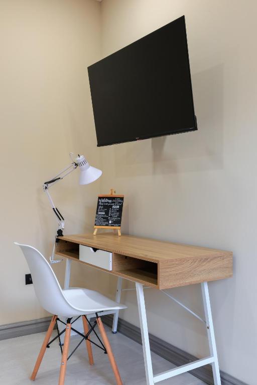 TV a/nebo společenská místnost v ubytování Habitación-Exclusiva-Cómoda-Centrica