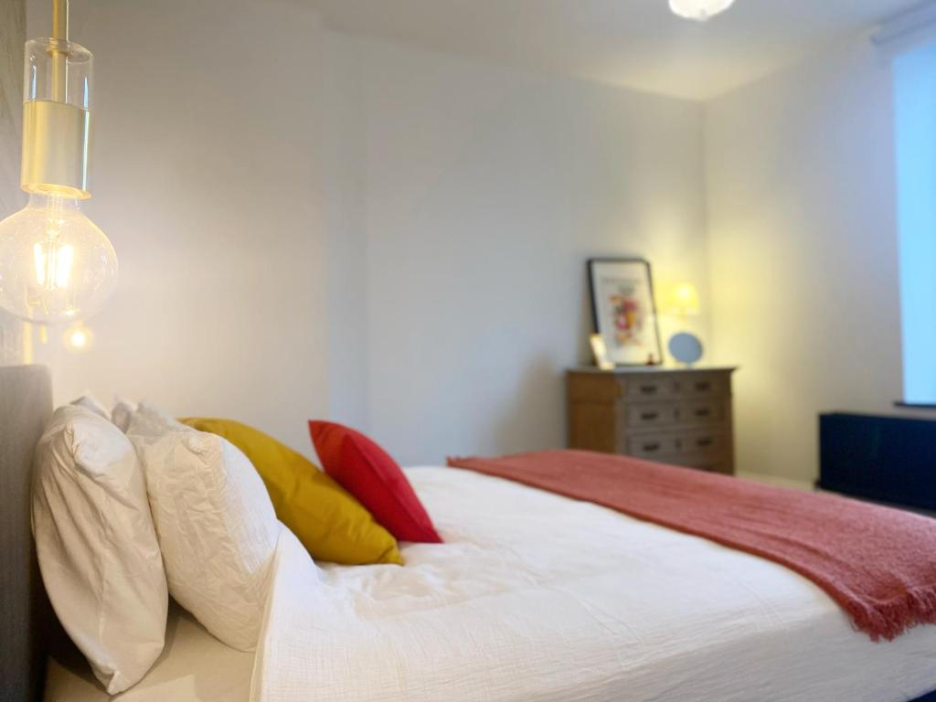 Postel nebo postele na pokoji v ubytování Maison Hortensia