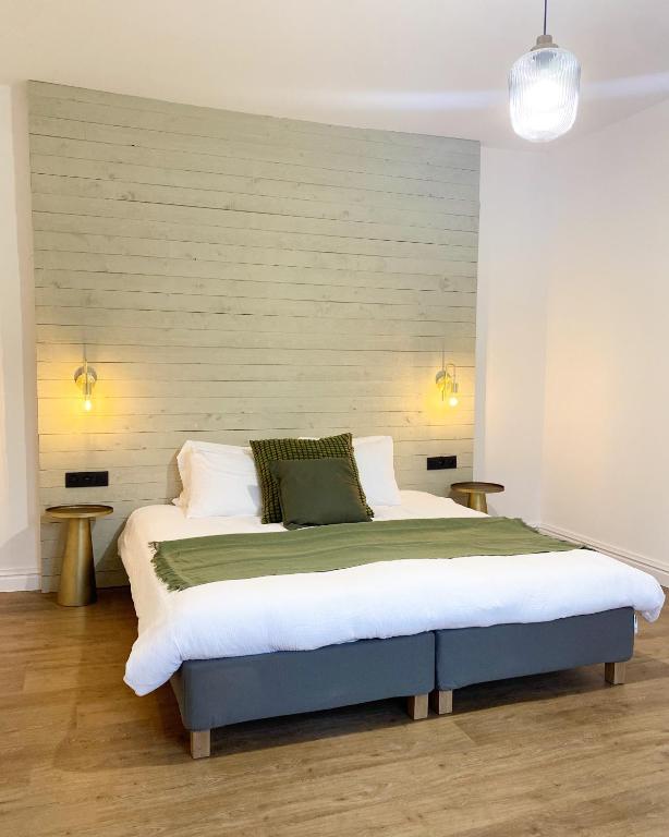 Postel nebo postele na pokoji v ubytování Maison Hortensia
