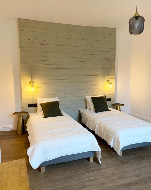 Postel nebo postele na pokoji v ubytování Maison Hortensia