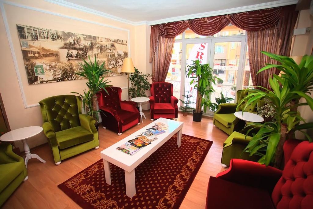 Posezení v ubytování SRF Hotel