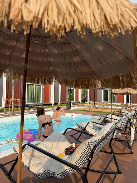 D Glamor Hotel Phutthamonthon Sai 1 ,Southern Bus Terminal, Bangkok - Resim 22