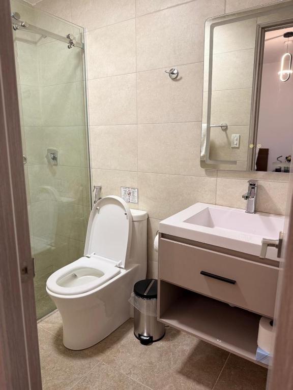 Koupelna v ubytování ESHEL SUITES PANAMA