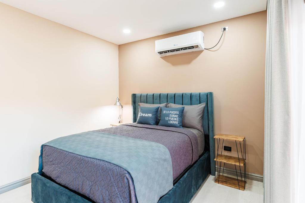 Postel nebo postele na pokoji v ubytování Habitación-Exclusiva-Cómoda-Centrica