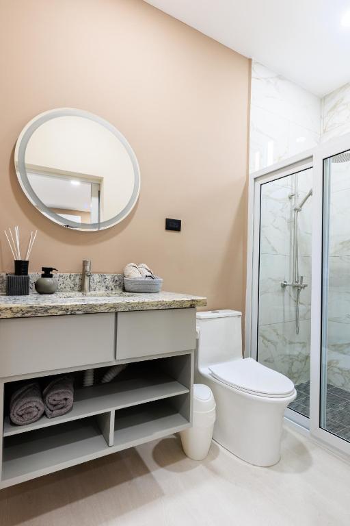 Koupelna v ubytování Habitación-Exclusiva-Cómoda-Centrica