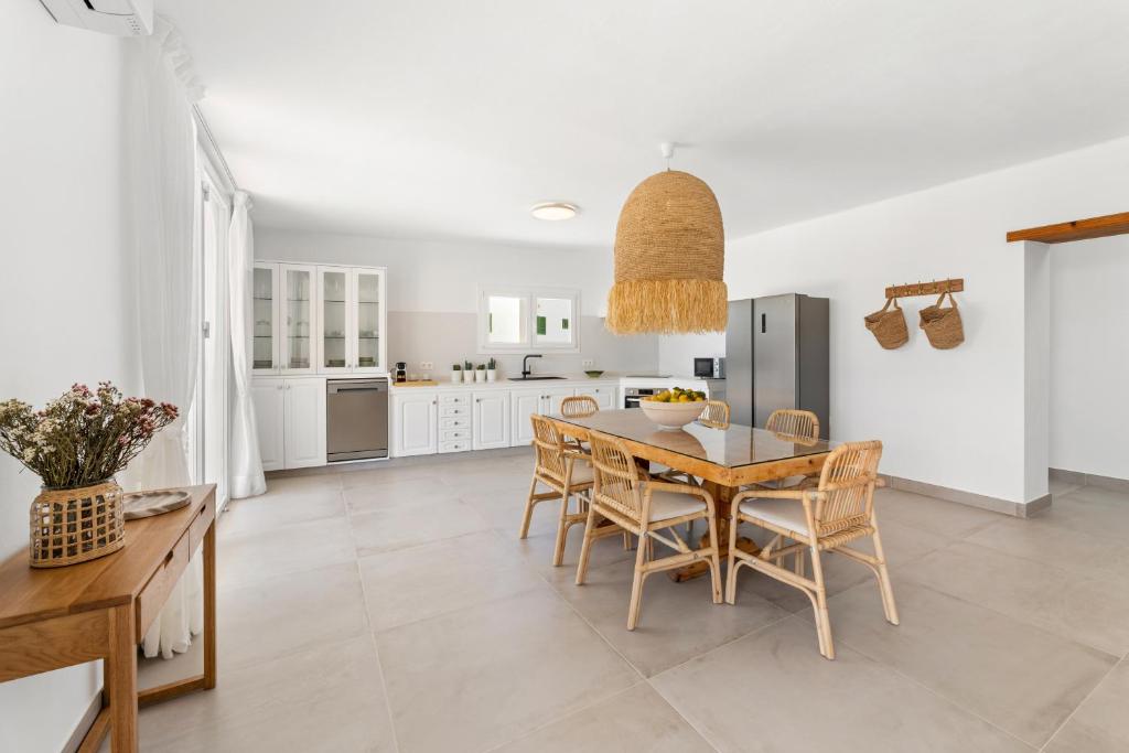 Kuchyň nebo kuchyňský kout v ubytování Casa Testeina
