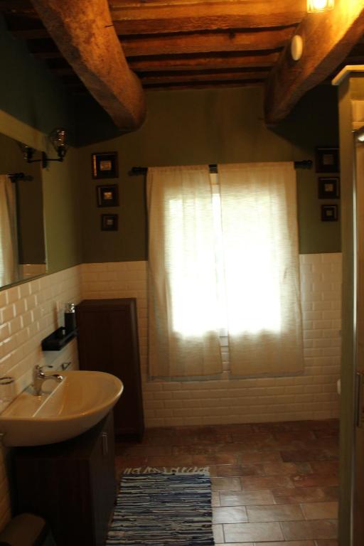 Koupelna v ubytování B&B Ca Rossa