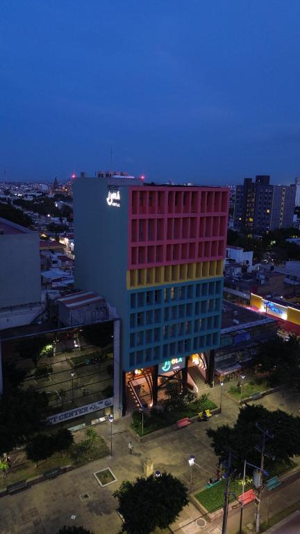 Budova, kde se hotel nachází
