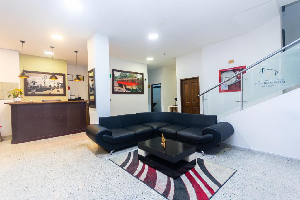 Posezení v ubytování Hotel Bicentenario Rionegro