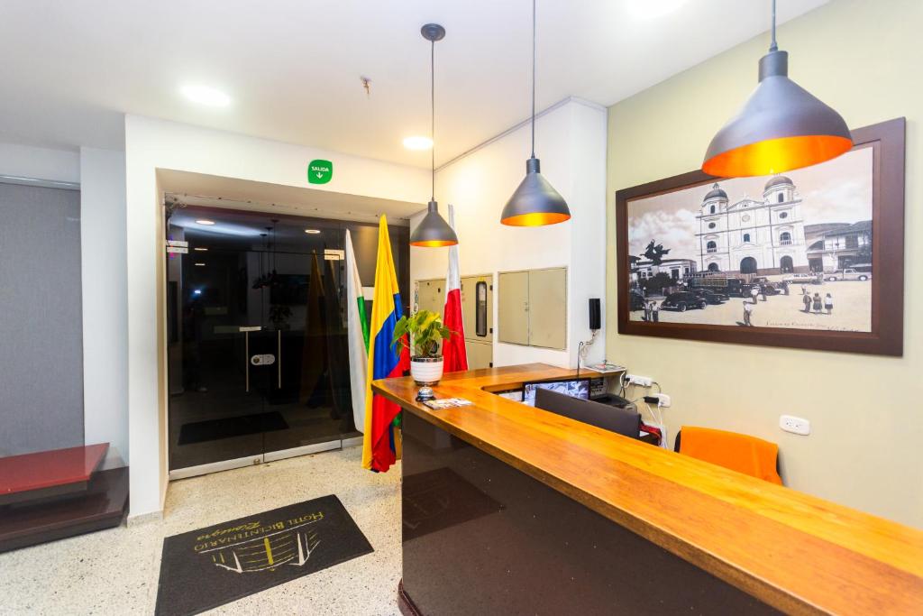 Vstupní hala nebo recepce v ubytování Hotel Bicentenario Rionegro