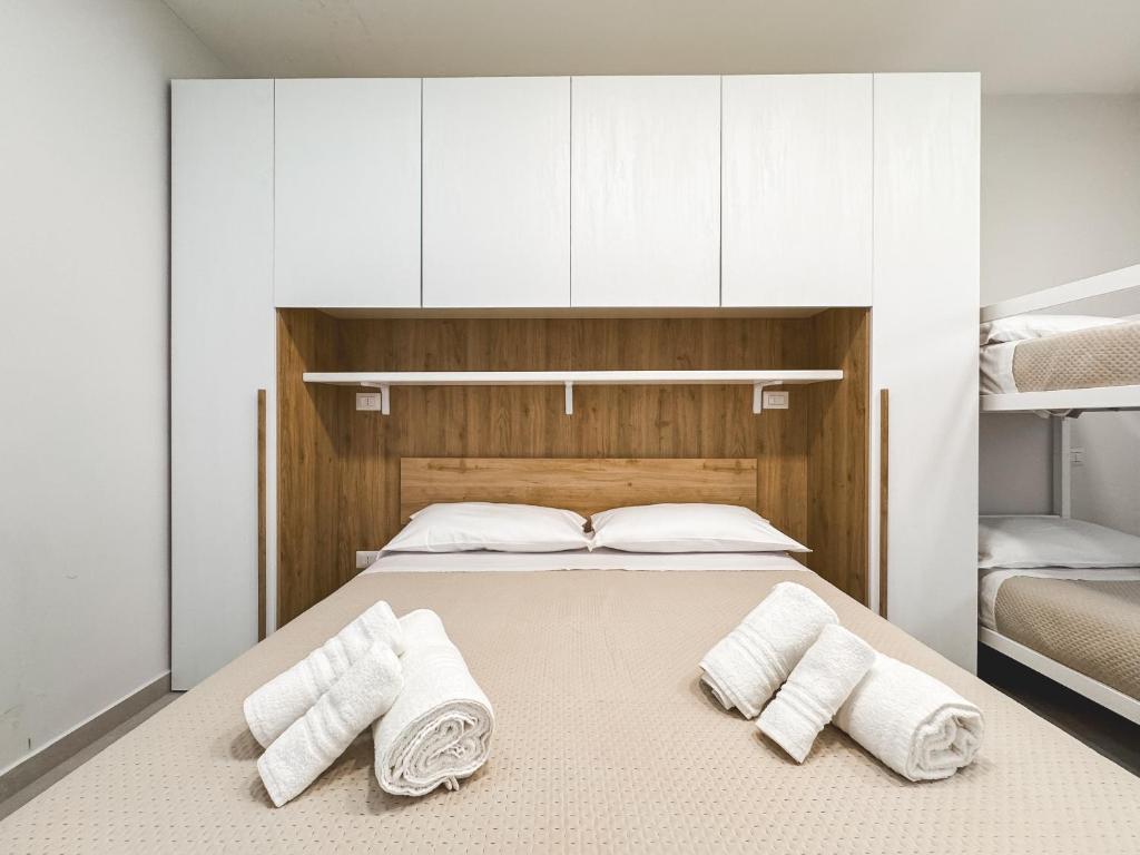 Letto o letti in una camera di Casa Vacanze Santa Maria