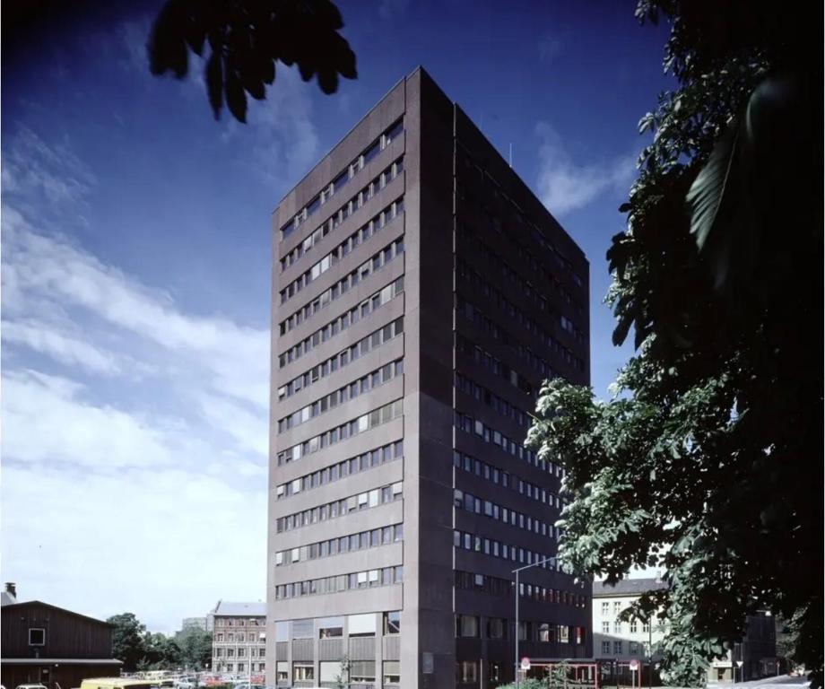 Το κτήριο όπου στεγάζεται  το διαμέρισμα