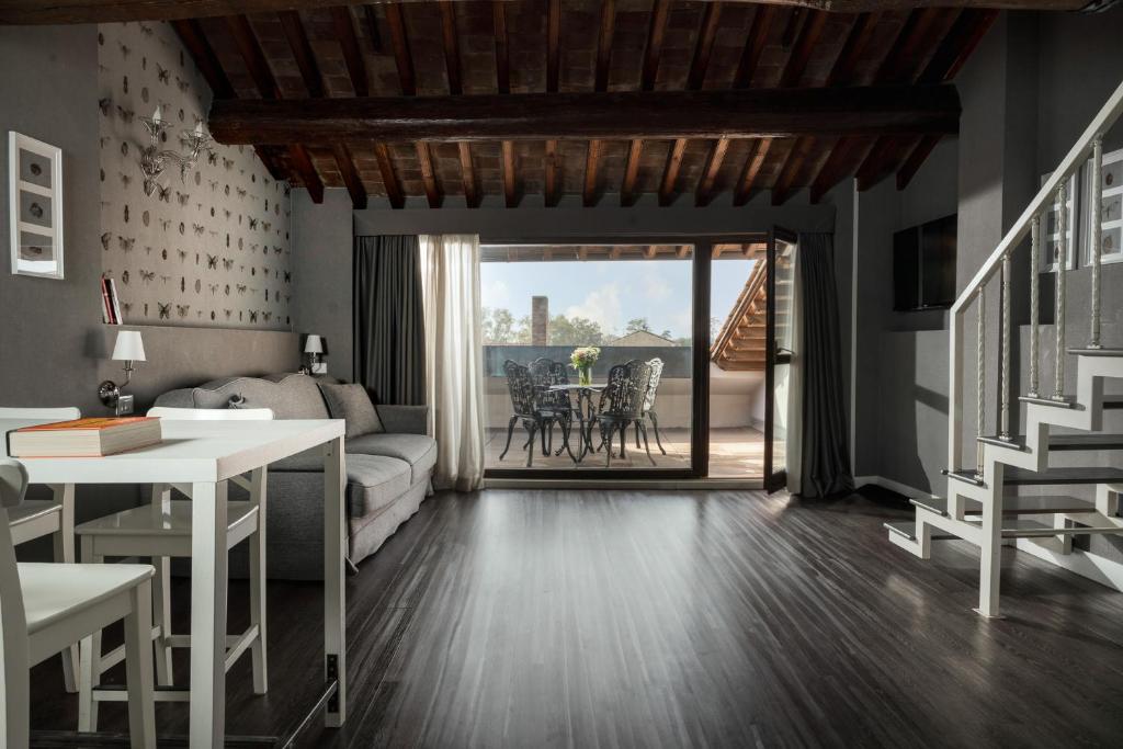 Posezení v ubytování Maxxim Hotel & Loft