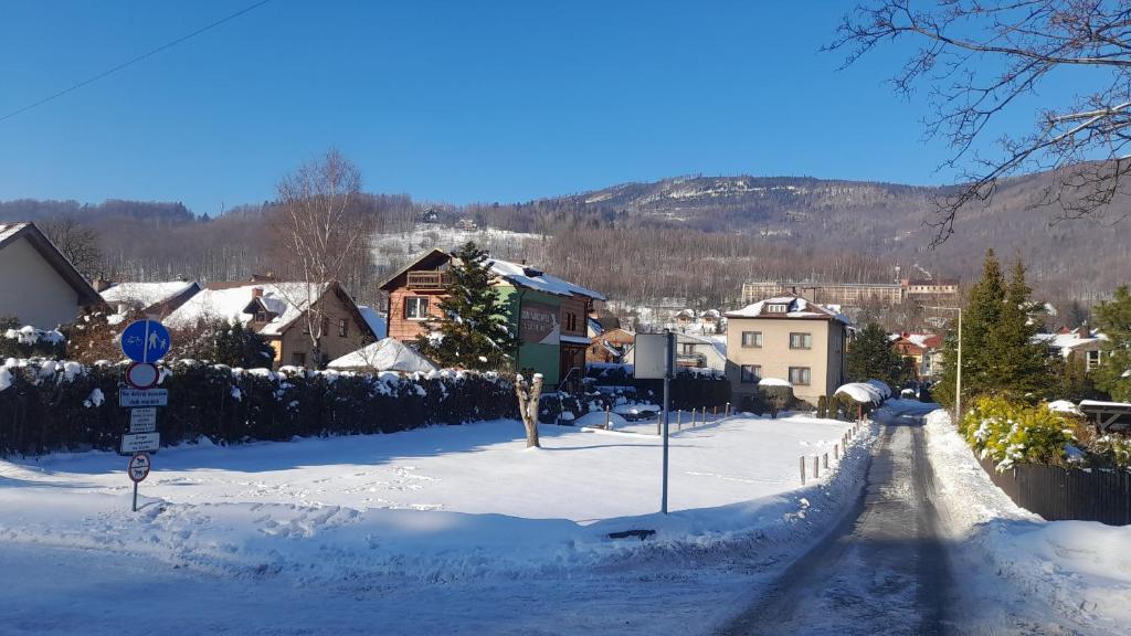 Výhľad na hory alebo výhľad na hory priamo z privátu