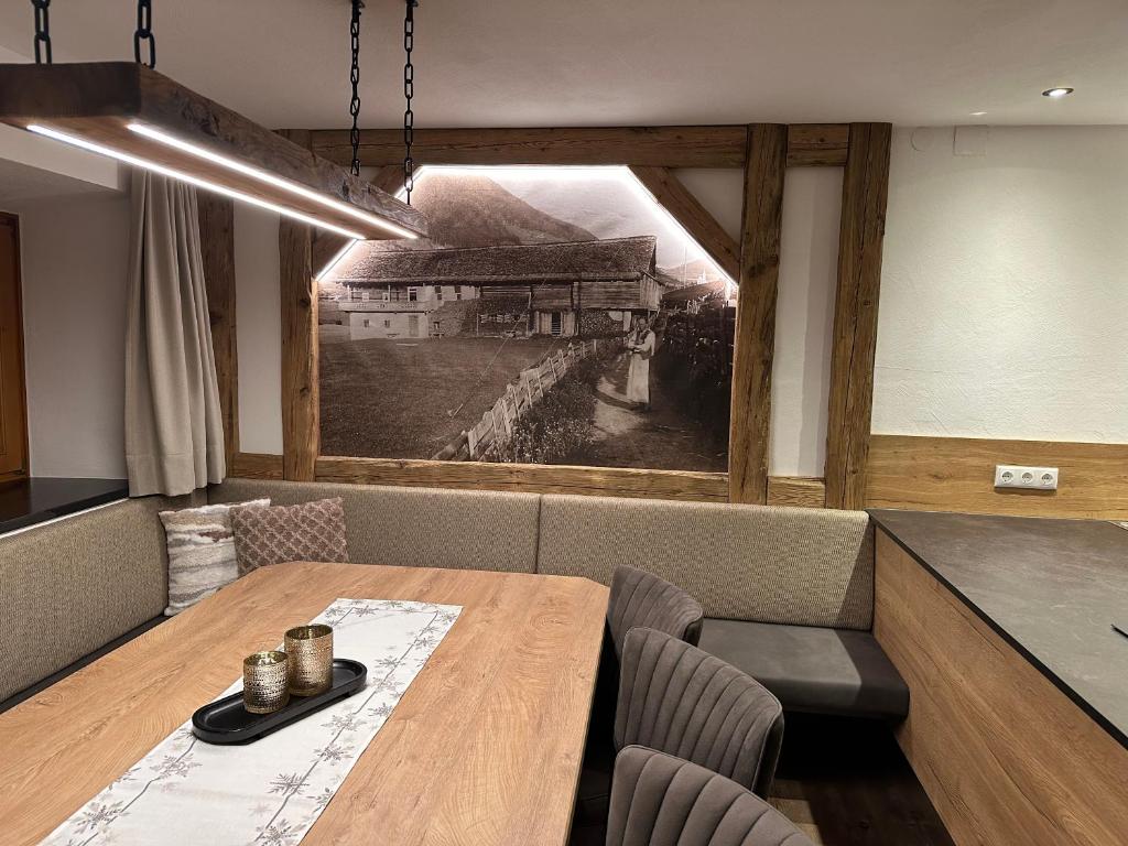 Posezení v ubytování Ferienhaus Köck