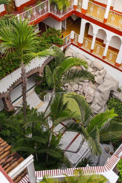 Zahrada ubytování Hotel Encino Malecón Centro Puerto Vallarta