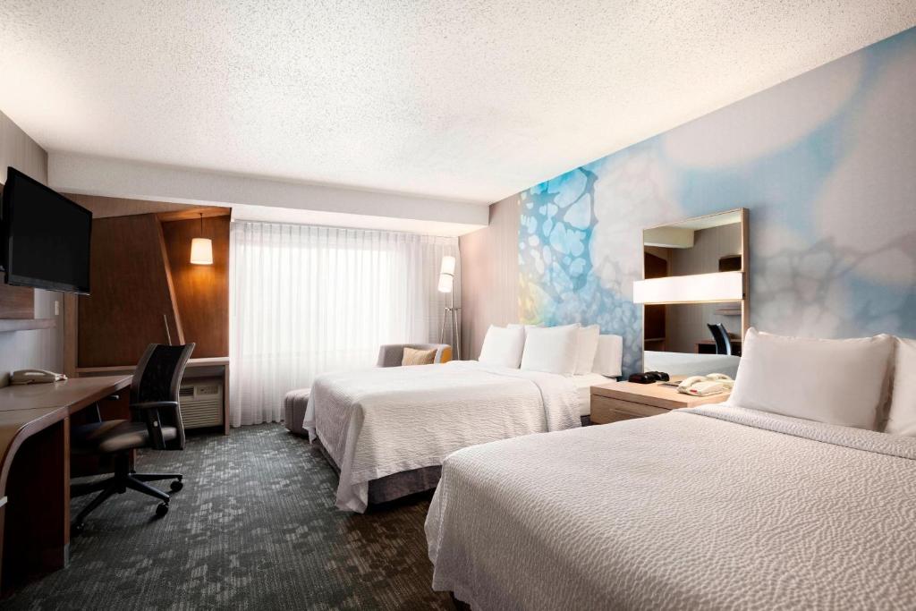 Courtyard Salt Lake City Layton - Habitación Queen Con Dos Camas Queen