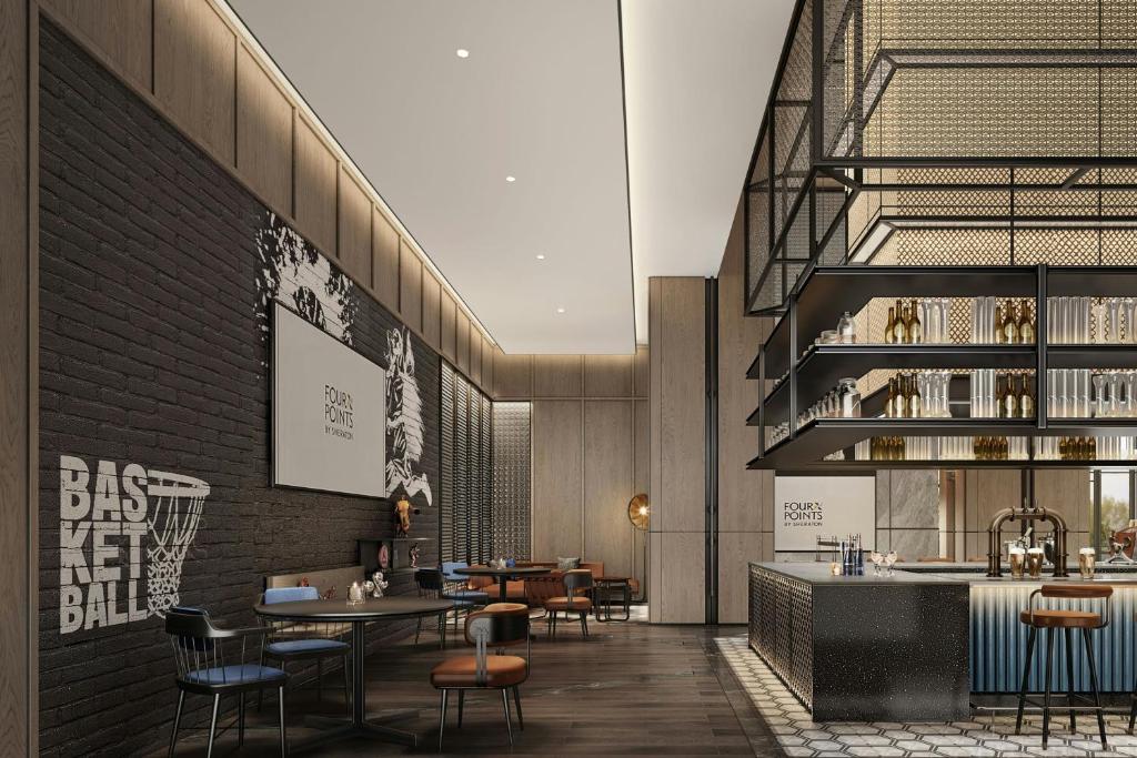 Restaurace v ubytování Four Points by Sheraton Hengyang Zhengxiang